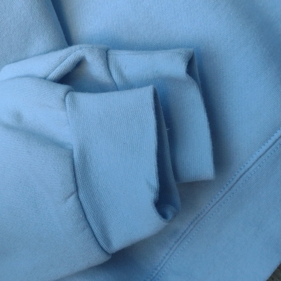 Miles Kimball Light Blue Cat Print Sweatshirt L - Picture 5 of 9